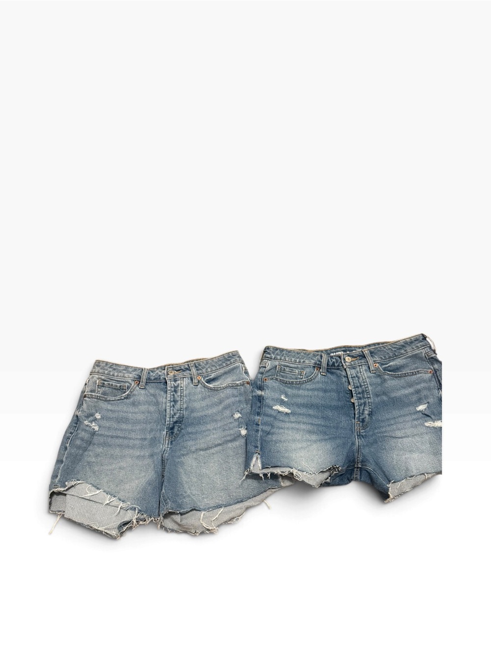 Old Navy Womens distressed denim shorts bundle